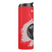 Bouteilles Isothermes Billiards - Ball and Cue Stick - Personalize (Tourné sur la gauche)