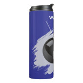 Bouteilles Isothermes Billiards - Ball and Cue Stick - Personalize (Tourné sur la gauche)