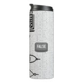 Bouteilles Isothermes Binary Code Thermal Tumbler – Modern Tech Design (Tourné sur la droite)