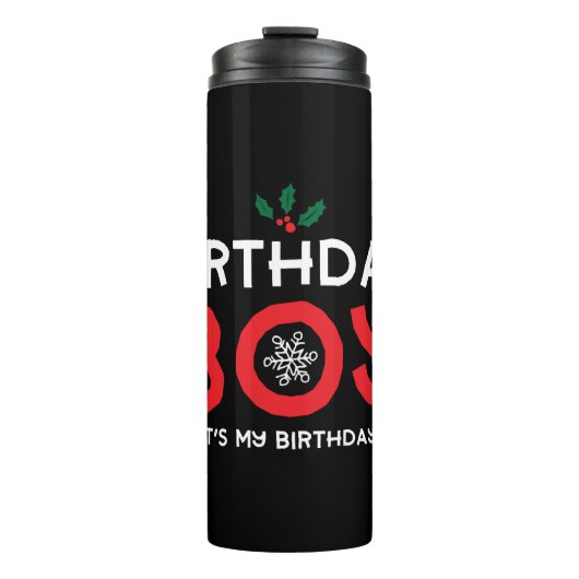 Bouteilles Isothermes Birthday Boy (Devant)