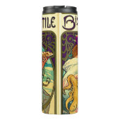 Bouteilles Isothermes Biscuits Lefevre-Utile par Alphonse Mucha (1896) (Dos)