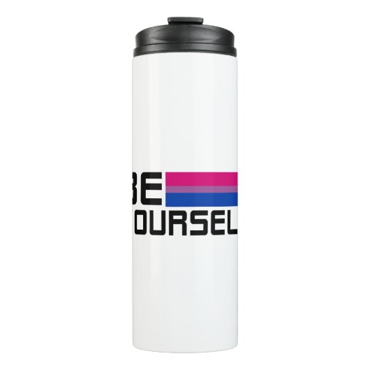 Bouteilles Isothermes Bisexuel Be yourself (Devant)