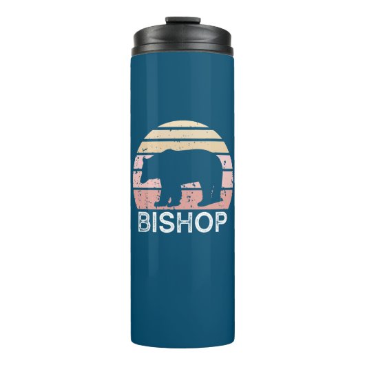 Bouteilles Isothermes Bishop California Retro Bear (Devant)