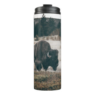Bouteilles Isothermes BISON Brown SUR LE CHAMP GRASS BROWN PENDANT LA JO