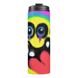 Bouteilles Isothermes Bizarre sourire Emoji Graffiti Art M13