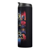 Bouteilles Isothermes Black Adam Characters In Stripes Graphic (Tourné sur la droite)