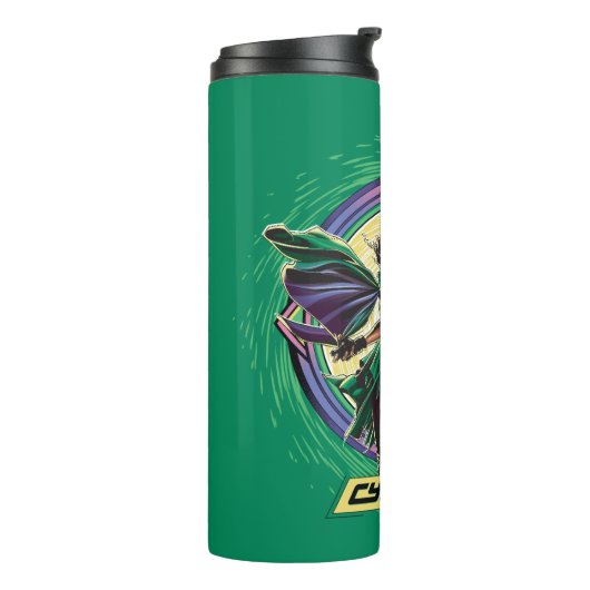 Bouteilles Isothermes Black Adam | Cyclone Character Graphic (Tourné sur la gauche)