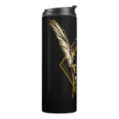 Bouteilles Isothermes Black Adam | Hawkman Helmet Graphic (Tourné sur la gauche)