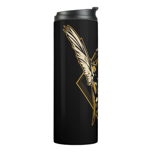 Bouteilles Isothermes Black Adam | Hawkman Helmet Graphic (Tourné sur la gauche)