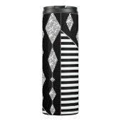 Bouteilles Isothermes Black and white, abstract, geometric, simple, scan (Dos)
