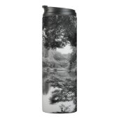 Bouteilles Isothermes Black and white, cool, unique nature et lake (Tourné sur la droite)