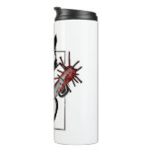 Bouteilles Isothermes Black Cat Baseball Horror Halloween (Tourné sur la droite)