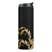 Bouteilles Isothermes Black Gold Luxury Music Note (Tourné sur la gauche)