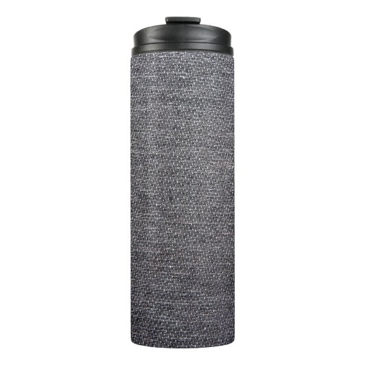 Bouteilles Isothermes black grey cloth (Devant)