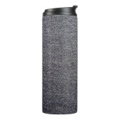 Bouteilles Isothermes black grey cloth (Tourné sur la gauche)