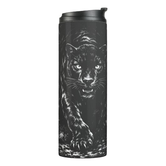 Bouteilles Isothermes Black Panther — par BurnsInHell (Tourné sur la gauche)