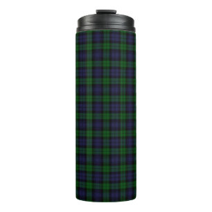 Bouteilles Isothermes Black Watch Tartan Plaid Scottish Plaid Motif