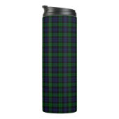 Bouteilles Isothermes Black Watch Tartan Plaid Scottish Plaid Motif (Tourné sur la droite)
