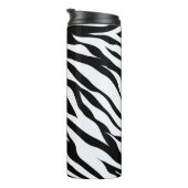 Bouteilles Isothermes Black & White Zebra Safari Animal Pattern (Tourné sur la droite)