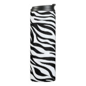 Bouteilles Isothermes Black & White Zebra Safari Motif animal (Tourné sur la gauche)