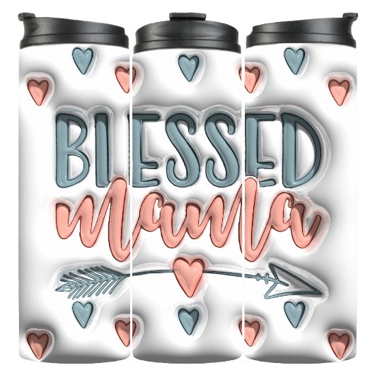 Bouteilles Isothermes Blessé Mama 3D gonflé Puff