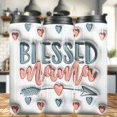 Bouteilles Isothermes Blessé Mama 3D gonflé Puff