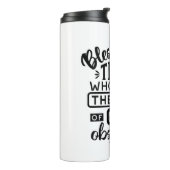 Bouteilles Isothermes Blessed Are Those Who Hear the Word of God Quotes (Tourné sur la gauche)