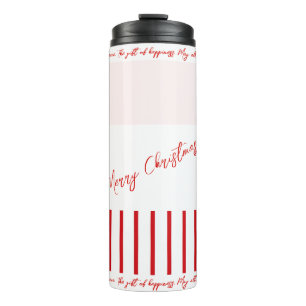 Bouteilles Isothermes Blessures de Noël Belle Rouge Grilles & Rose Doux