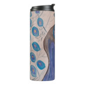 Bouteilles Isothermes Bleu (Tourné sur la gauche)