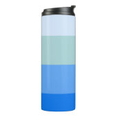 Bouteilles Isothermes Bleu (Tourné sur la gauche)