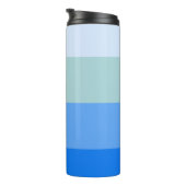 Bouteilles Isothermes Bleu (Tourné sur la droite)