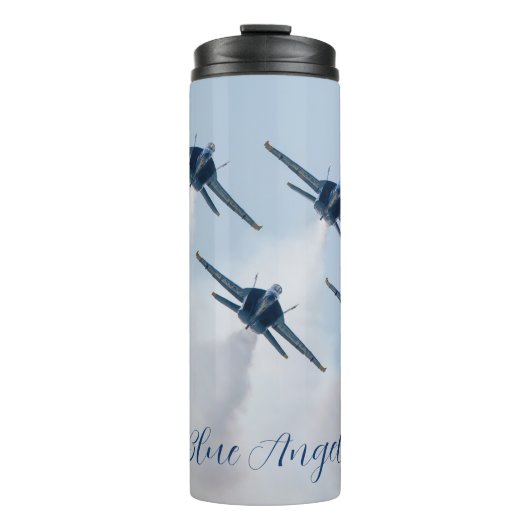 Bouteilles Isothermes Bleu Angles Tumbler (Devant)
