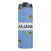 Bouteilles Isothermes Bleu blanc Tumbler Moderne Turc (Devant)