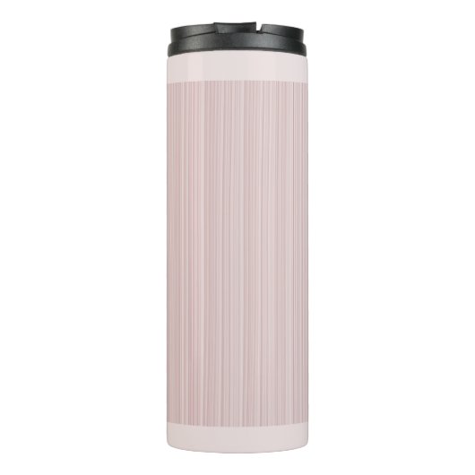 Bouteilles Isothermes Bleu clair rayures rose doux (Dos)