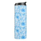 Bouteilles Isothermes Bleu Clair Tie Dye Blanc (Tourné sur la gauche)