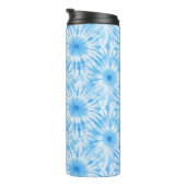 Bouteilles Isothermes Bleu Clair Tie Dye Blanc (Tourné sur la droite)