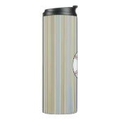Bouteilles Isothermes Bleu Custom Baseball Thermal Coffee Tumbler (Tourné sur la gauche)