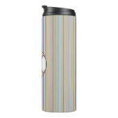 Bouteilles Isothermes Bleu Custom Baseball Thermal Coffee Tumbler (Tourné sur la droite)