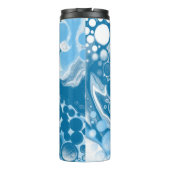 Bouteilles Isothermes Bleu Digital Pour Peinture Fluid Art Marbre (Dos)