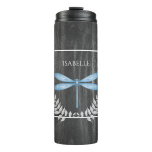 Bouteilles Isothermes Bleu Dragonfly Russe Personnalisé Tumbler Thermiqu