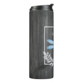 Bouteilles Isothermes Bleu Dragonfly Russe Personnalisé Tumbler Thermiqu (Tourné sur la gauche)