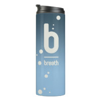 Bleu du souffle Tumbler thermique