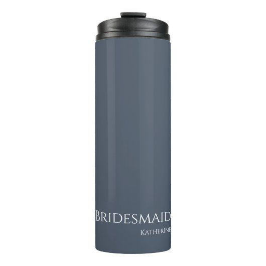 Bouteilles Isothermes Bleu et Blanc-Bridesmaid- (Devant)