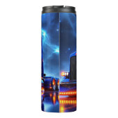 Bouteilles Isothermes Bleu Flame Semi Camion Nuit (Dos)