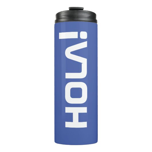 Bouteilles Isothermes bleu hola (Devant)
