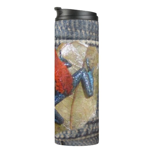 Bouteilles Isothermes Bleu Jeans Frog Tumbler (Tourné sur la droite)