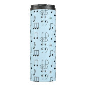 Bouteilles Isothermes Bleu juste noté (Dos)