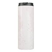 Bouteilles Isothermes bleu marine rose mariage (Dos)