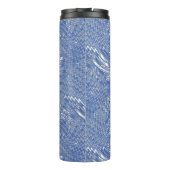 Bouteilles Isothermes Bleu psychédélique Tumbler thermique (Dos)