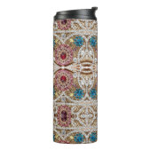 Bouteilles Isothermes bleu turquoise or bordeaux rose bohème (Tourné sur la gauche)